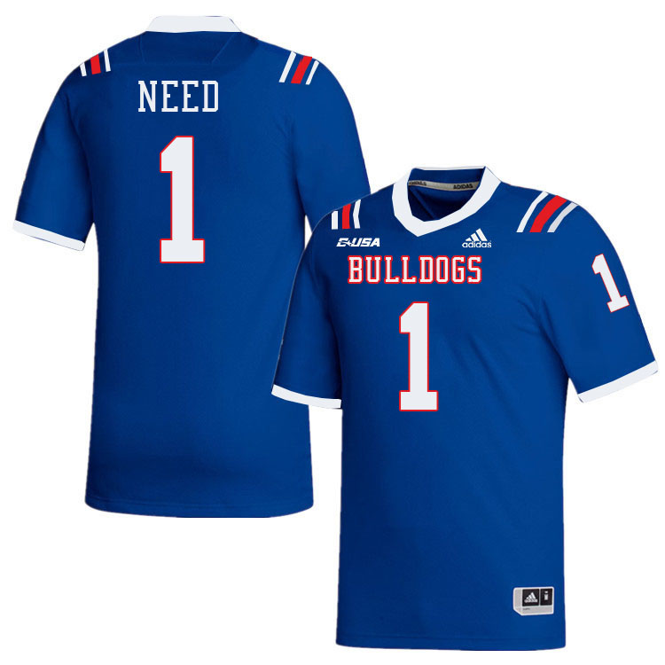 L'Jarius Sneed Louisiana Tech Jersey,LA Tech Bulldogs Football Jerseys,Uniforms,Gears-Blue